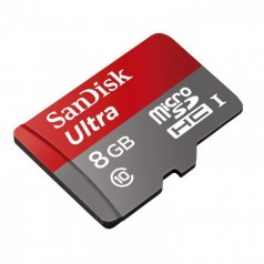 Sandisk Ultra MicroSDHC 8GB hos Davids.se