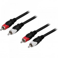 Davids Ljudkabel, 2xRCA ha - ha, 5m hos Davids.se